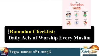 Ramadan Checklist