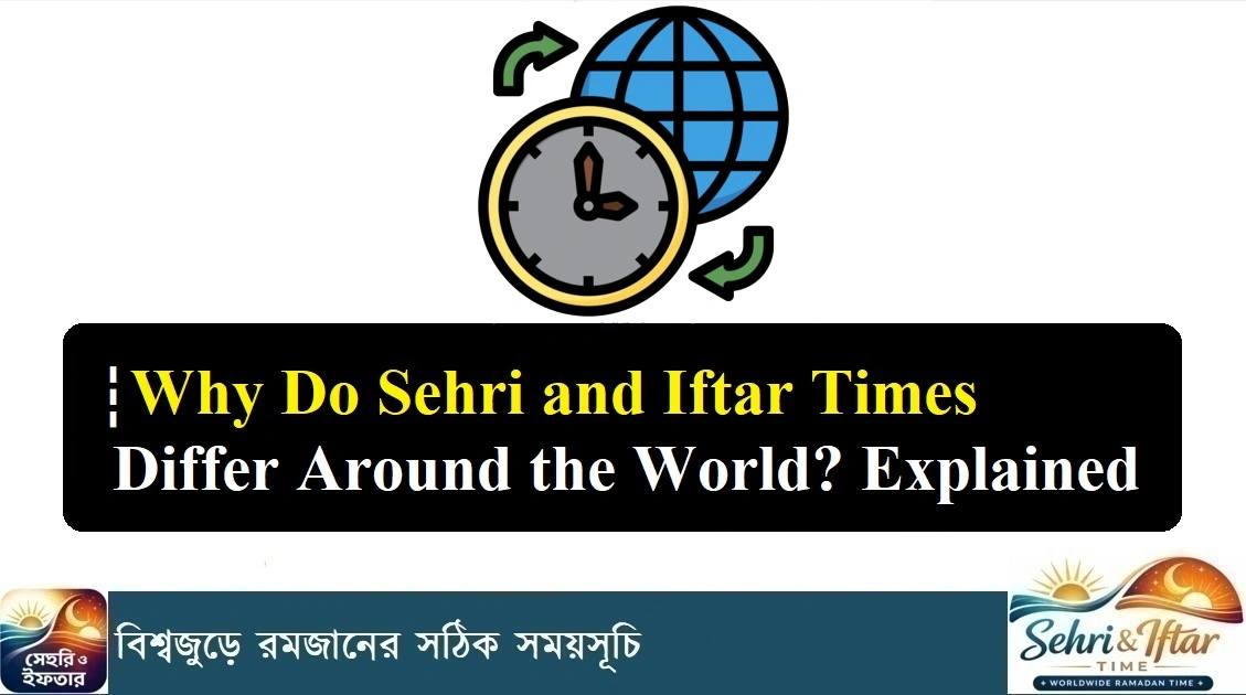Why Do Sehri and Iftar Times Differ Around the World
